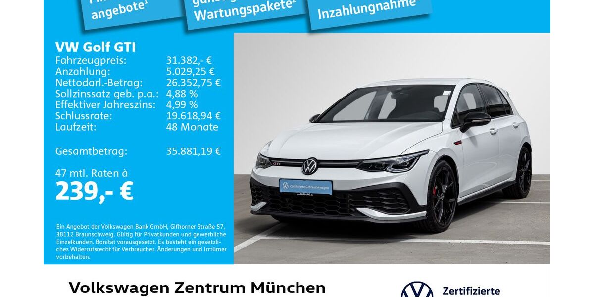 VW Golf 25.262 km 31.382 &euro; München 80687