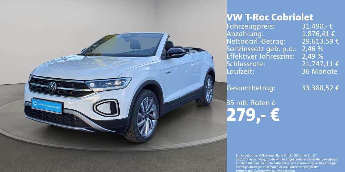 VW T-Roc 21.516 km 30.780 &euro; Flensburg 24941