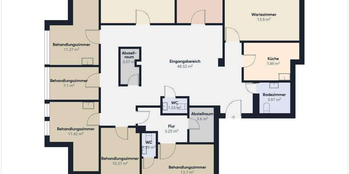 Gewerbeobjekt Nittendorf - 9 Zimmer, 169 m&sup2;, 1.495&euro; | Angebot:25704919