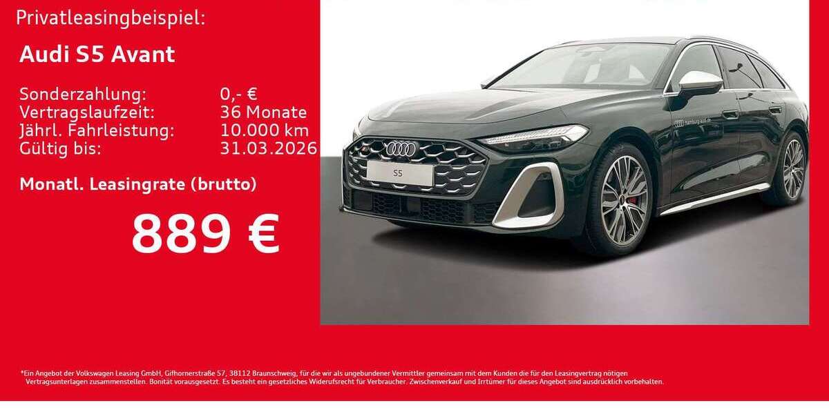 Audi S5 1.890 km 87.813 &euro; Hamburg 22529