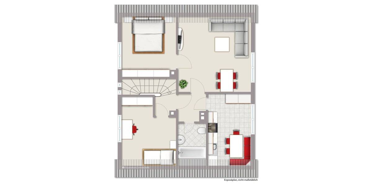 Doppelhaushälfte Telgte - 6 Zimmer, 149 m&sup2;, 535.000&euro; | Angebot:25780889
