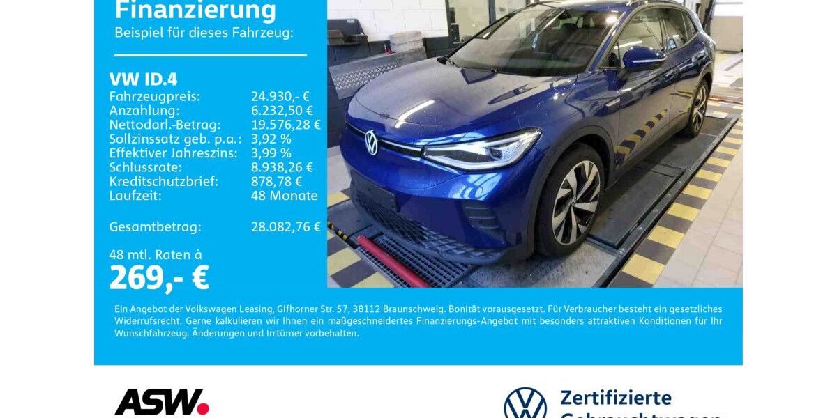 VW ID.4 65.900 km 24.930 &euro; Sinsheim 74889
