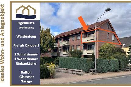 Charmante Dachgeschosswohnung in Wardenburg - ideal für Singles oder Investoren 2 zimmer