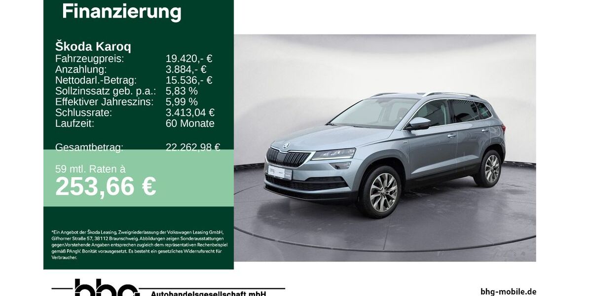 Skoda Karoq 78.475 km 18.820 &euro; Kehl 77694