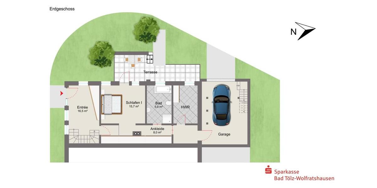Maisonettenwohnung Bad Tölz - 4 Zimmer, 150 m&sup2;, 2.100&euro; | Angebot:26664845