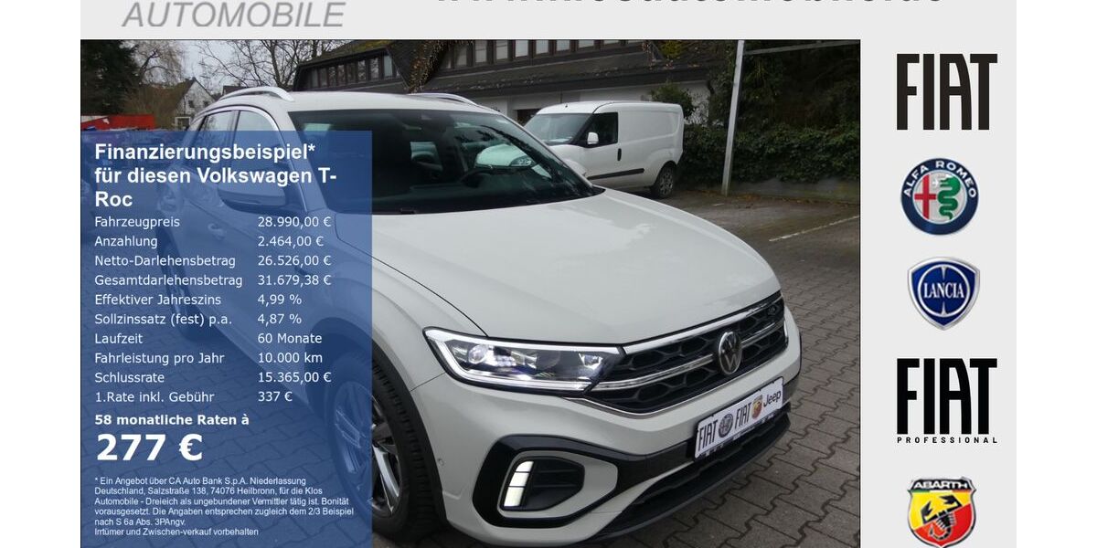 VW T-Roc 18.939 km 28.990 &euro; Dreieich 63303