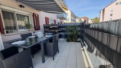 STADTNAH UND HELL MIT GROßER TERRASSE - Erdgeschoßwohnung Emmendingen | Angebot:26125365