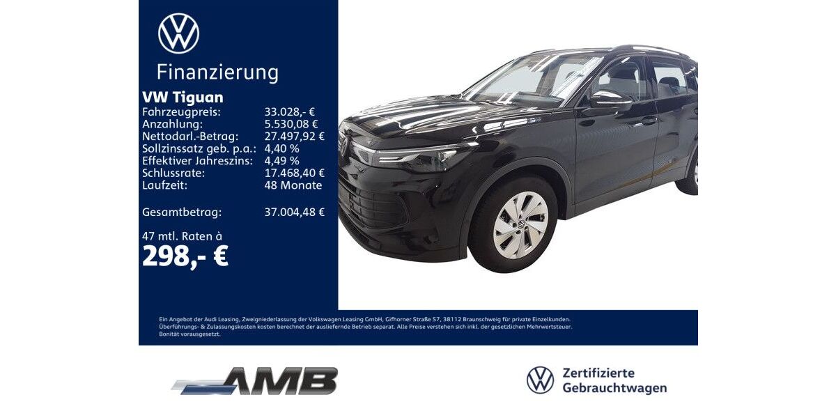 VW Tiguan 11.460 km 32.380 &euro; Borna 04552