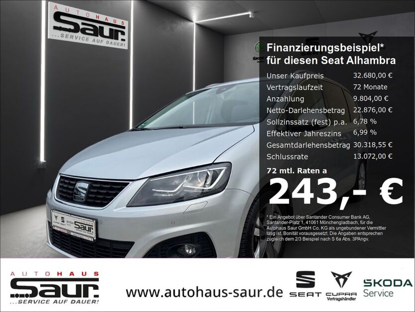 Seat Alhambra 38.520 km 32.680 € Ulm 89077