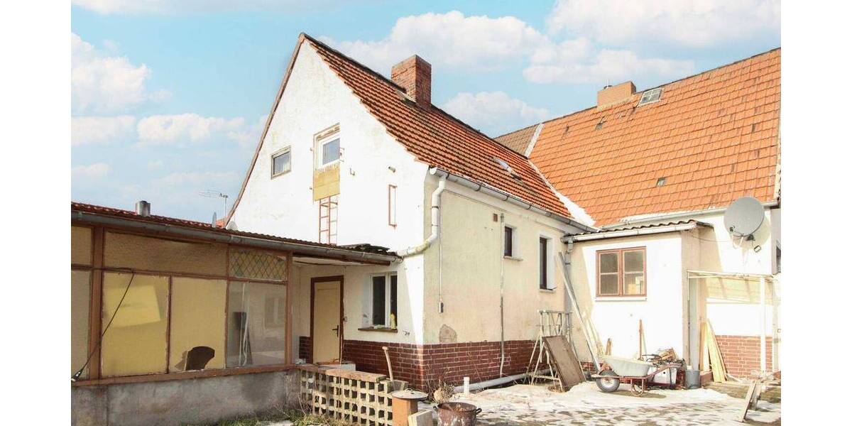 Doppelhaushälfte Elbe-Parey Güsen - 4 Zimmer, 100 m&sup2;, 75.000&euro; | Angebot:26435060