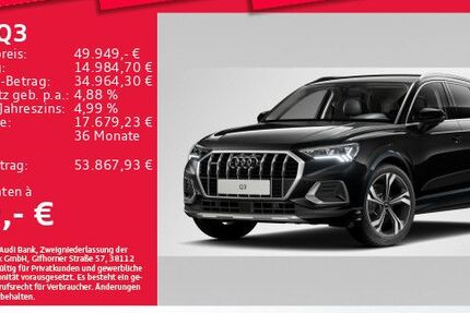 Audi Q3 15.451 km 49.949 &euro; Eching 85386