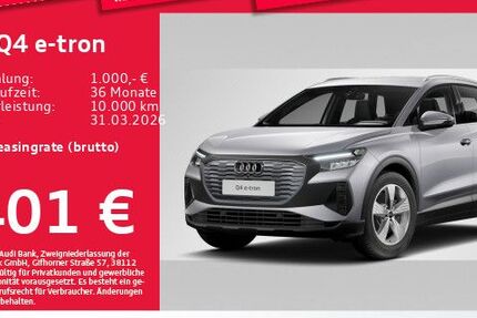 Audi Q4 e-tron 9.480 km 42.251 &euro; Eching 85386