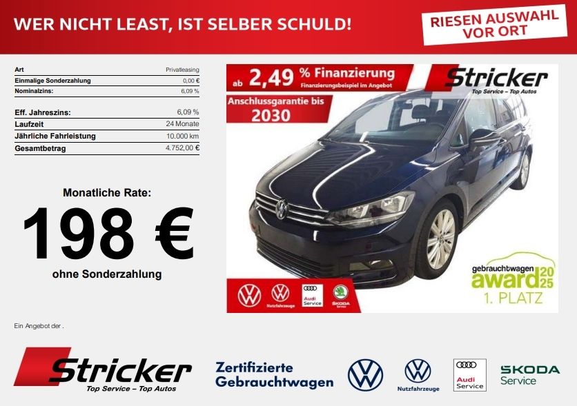 VW Touran 13.664 km 30.999 &euro; Detmold 32760