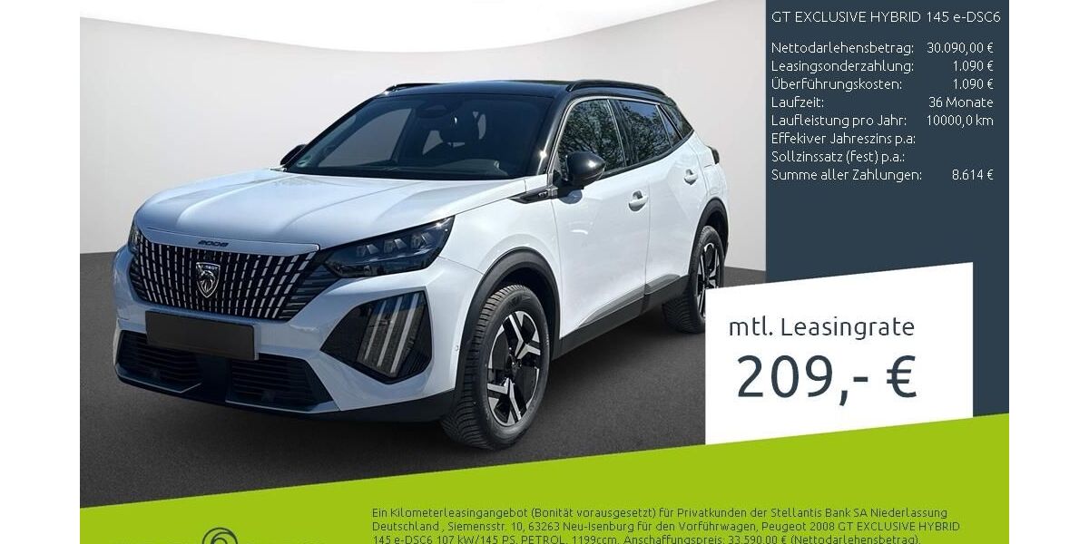 Peugeot 2008 1.500 km 28.390 &euro; Ahaus 48683