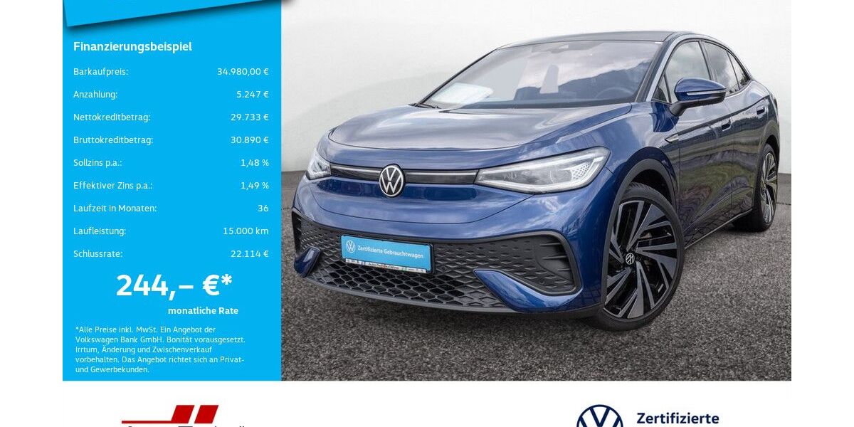 VW ID.5 14.699 km 34.980 &euro; Wittenberge 19322