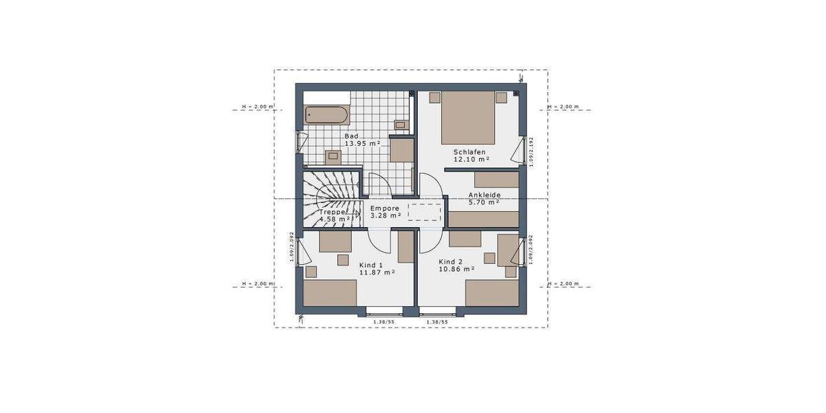 Einfamilienhaus Eschwege - 4 Zimmer, 135 m&sup2;, 1.329&euro; | Angebot:25798216