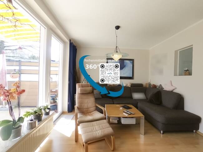 Reihenmittelhaus Rellingen - 4 Zimmer, 83 m&sup2;, 379.000&euro; | Angebot:26723971