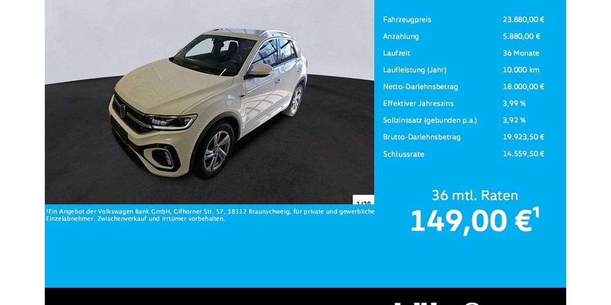 VW T-Roc 14.380 km 23.880 &euro; Koblenz 56076