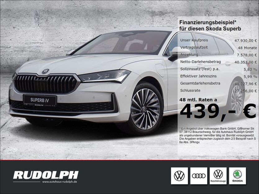 Skoda Superb 7.500 km 47.930 € Merseburg 06217