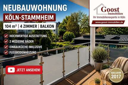Wohnung Köln Mülheim - 4 Zimmer, 104 m&sup2;, 1.580&euro; | Angebot:26802175