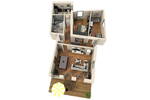 Etagenwohnung Goehren - 3 Zimmer, 88 m&sup2;, 280.000&euro; | Angebot:26330508