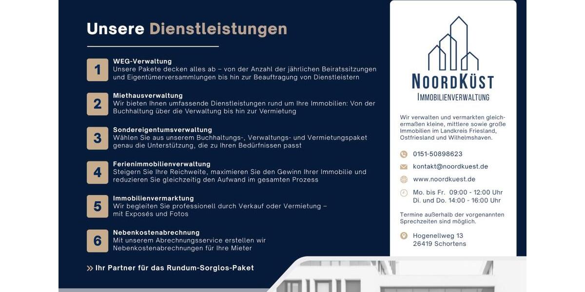 Maisonettenwohnung Esens - 4 Zimmer, 113 m&sup2;, 900&euro; | Angebot:26006642