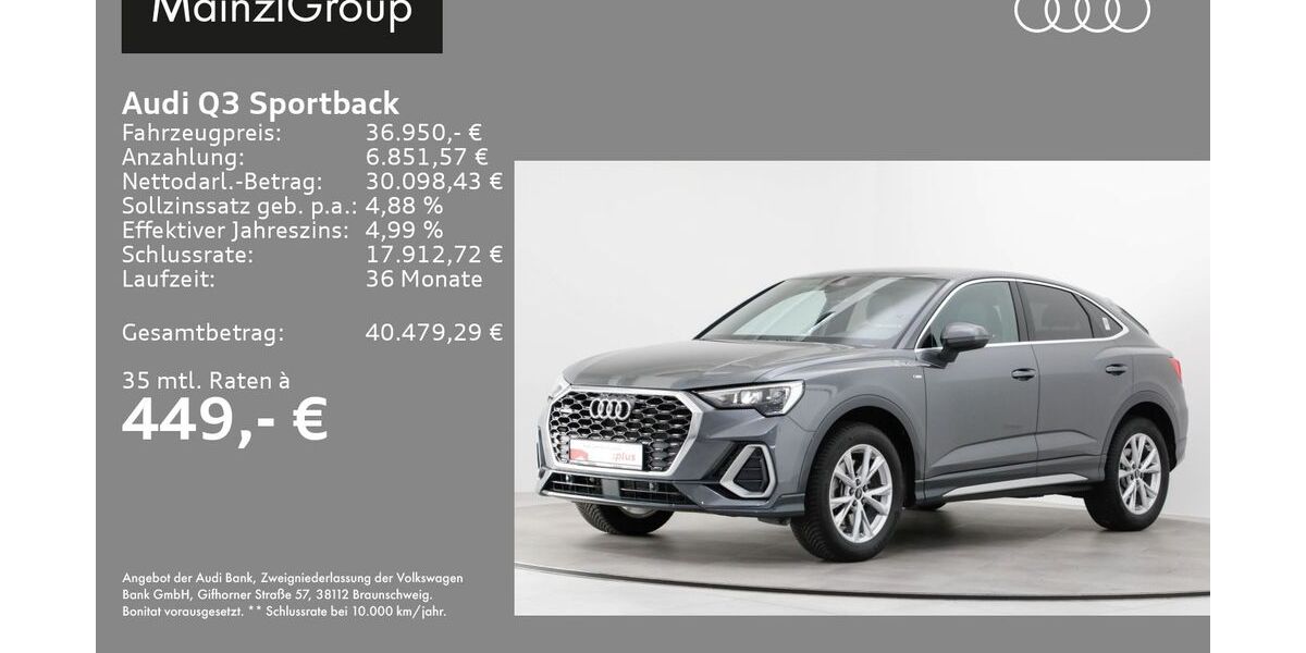 Audi Q3 21.900 km 36.850 &euro; Feldkirchen/Westerham 83620