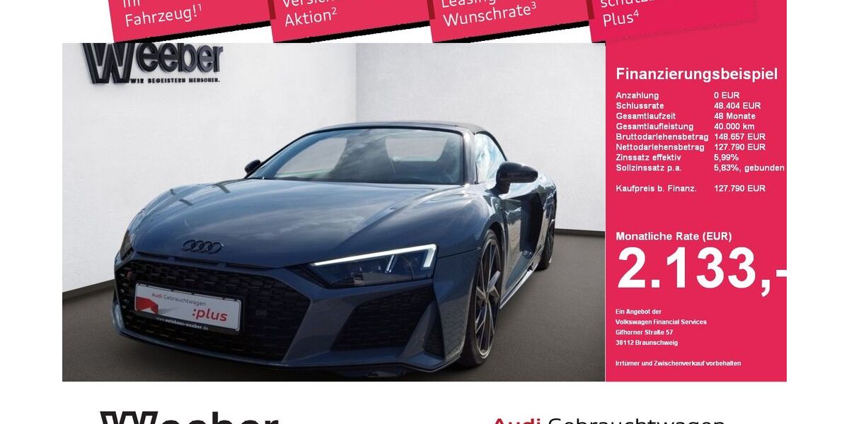 Audi R8 21.641 km 127.490 &euro; Herrenberg 71083