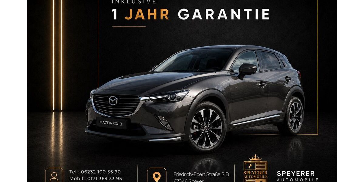 Mazda CX-3 45.000 km 16.480 &euro; Speyer 67346