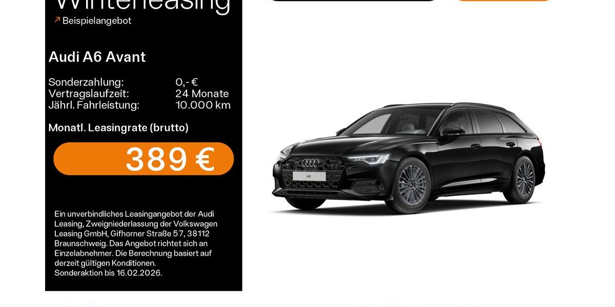 Audi A6 30.500 km 50.589 &euro; Hanau 63452