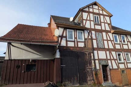 Hessich Lichtenau-OT, 1-2 Fam.Hs. + Scheune - Haus Hessisch Lichtenau Quentel | Angebot:24416348