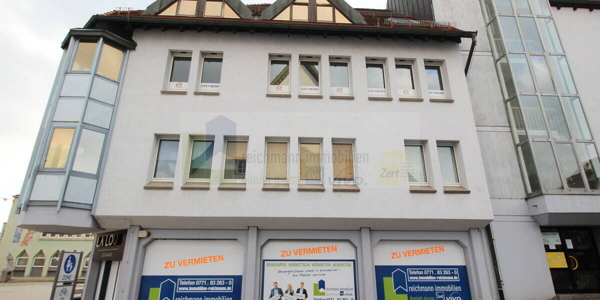 Flexibel und vielfältig nutzbar als Büro oder Wohnung in zentralster Lage von VS-Schwenningen! 3 zimmer