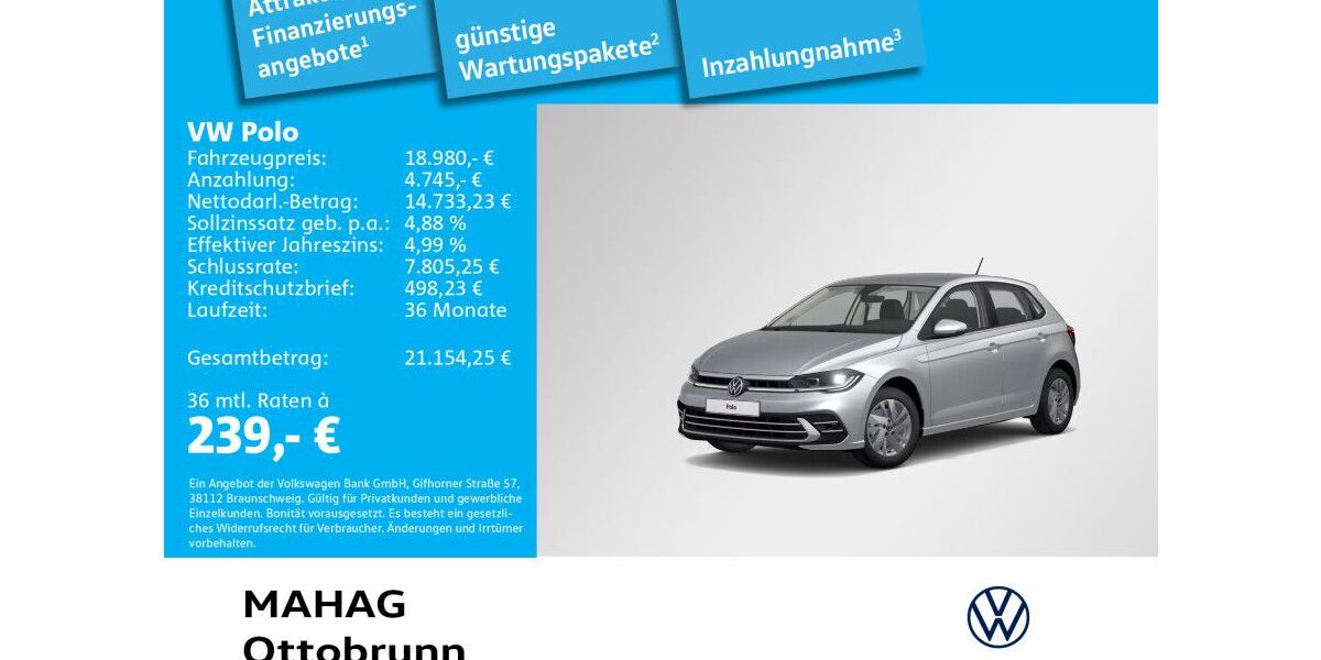 VW Polo 56.581 km 18.980 &euro; Ottobrunn 85521