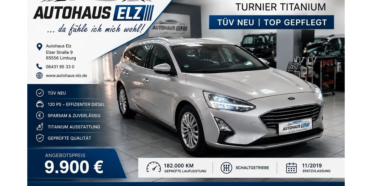 Ford Focus 182.000 km 9.900 &euro; Limburg an der Lahn 65556