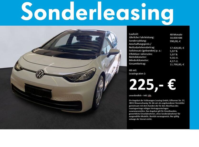 VW ID.3 70.392 km 17.420 € Salzatal OT Bennstedt 06198