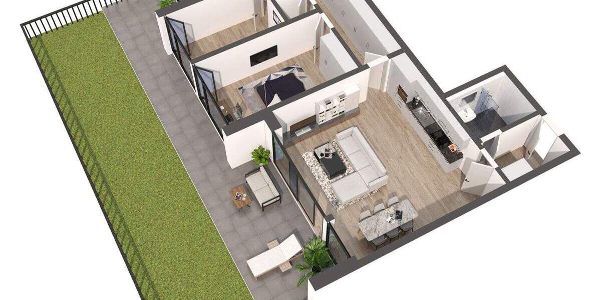 Etagenwohnung Laufenburg (Baden) Laufenburg - 4 Zimmer, 122 m&sup2;, 679.000&euro; | Angebot:26419221