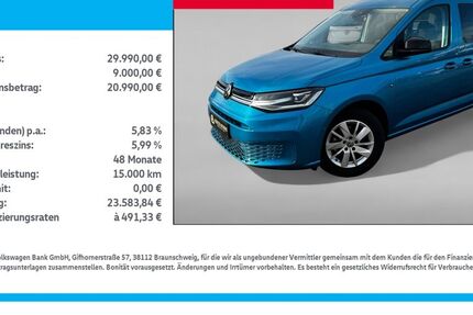 VW Caddy 9.600 km 29.989 &euro; Gröditz 01609
