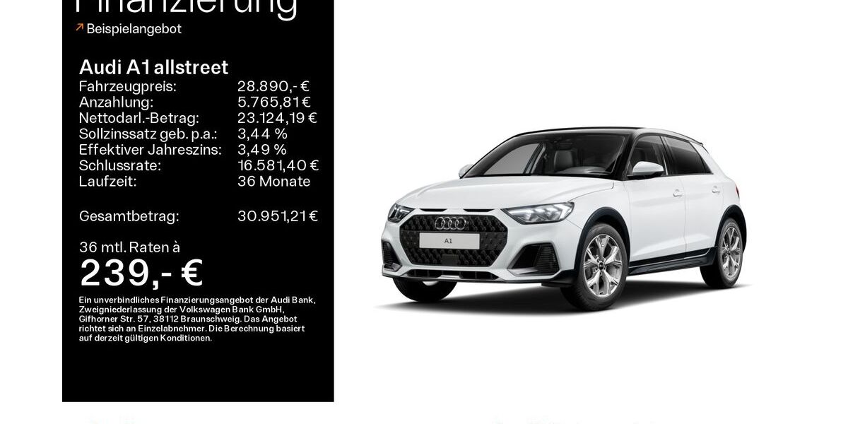 Audi A1 5.960 km 28.890 &euro; Oberursel 61440