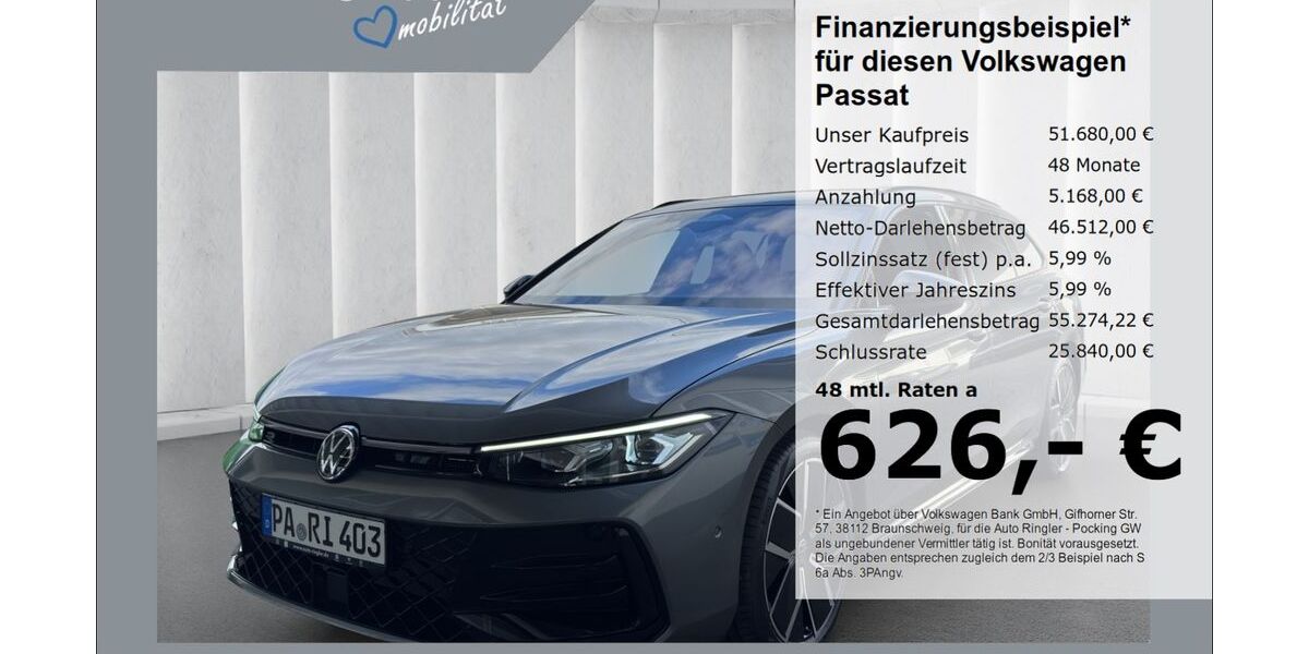 VW Passat 8.500 km 50.990 &euro; Pocking 94060