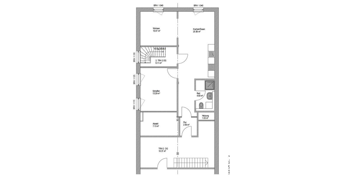 Etagenwohnung Südheide - 2 Zimmer, 65 m&sup2;, 601&euro; | Angebot:26394104