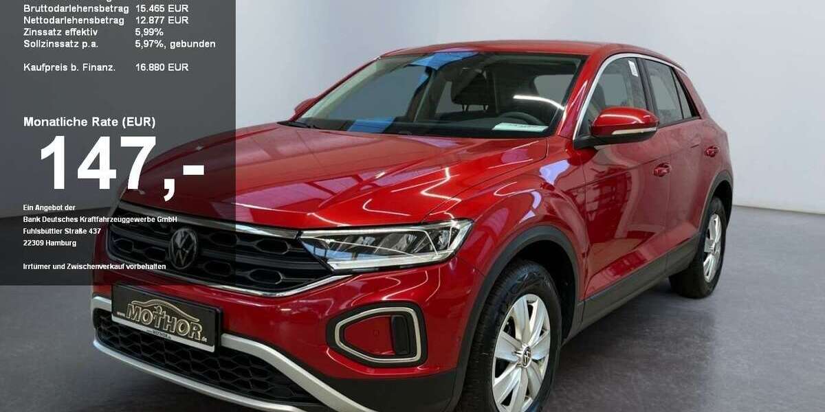 VW T-Roc 104.537 km 16.876 &euro; Brandenburg 14770
