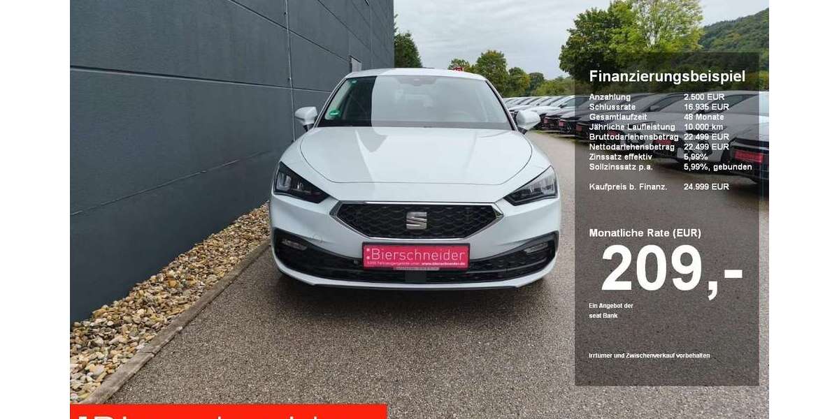 Seat Leon 8.500 km 24.999 &euro; Riedenburg 93339