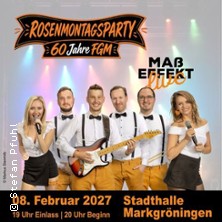 FGM meets Maßeffekt 08.02.2027 Stadthalle Markgröningen