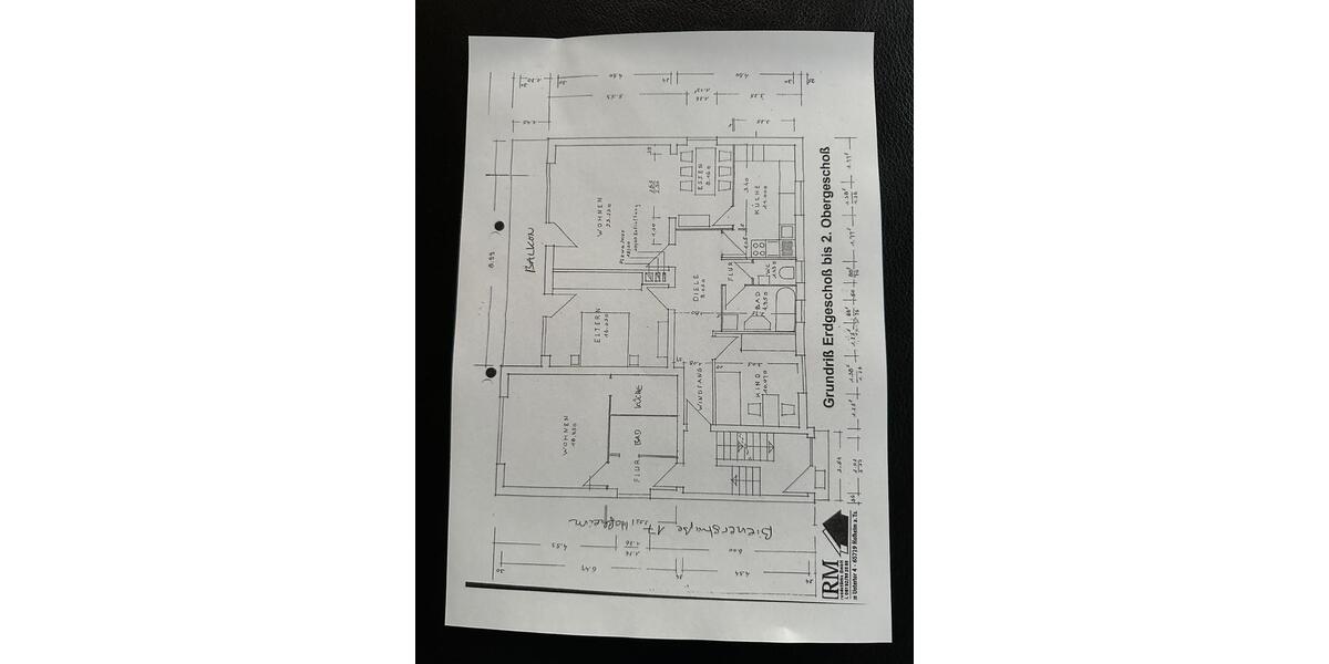 renovierte 3-Zimmer-Wohnung mit Balkon und EBK in Hofheim-Mitte 3 zimmer