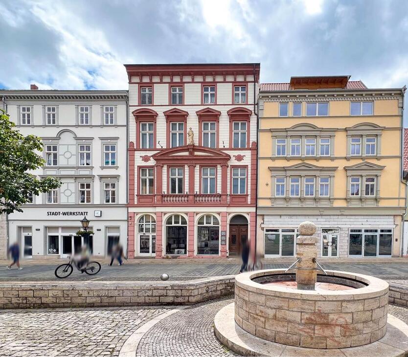 Firmensitz Großes Büro direkt am Obermarkt Fussgängerzone in Mühlhausen