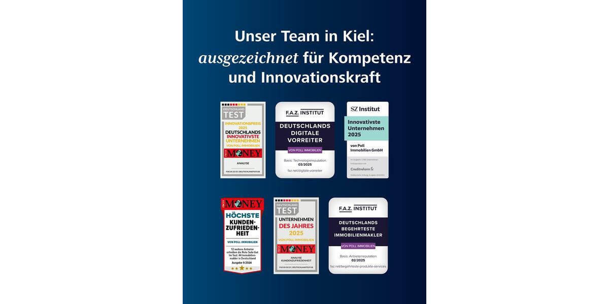 Etagenwohnung Kiel Gaarden-Ost - 2 Zimmer, 47 m&sup2;, 752&euro; | Angebot:25539264