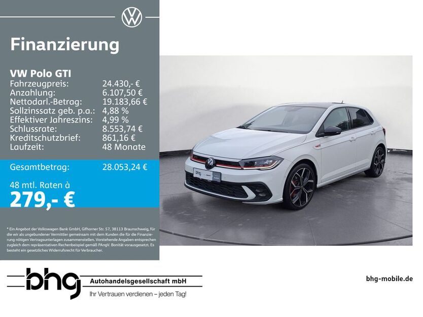 VW Polo 39.532 km 24.430 € Kehl 77694