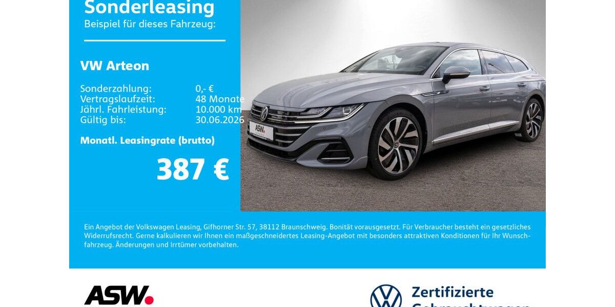 VW Arteon 85.400 km 27.460 &euro; Neckarsulm 74172