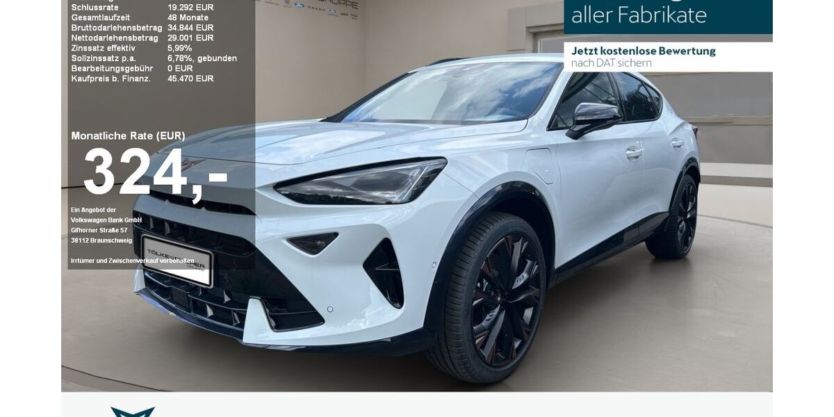 Cupra Formentor 7.500 km 45.470 € Krefeld 47805