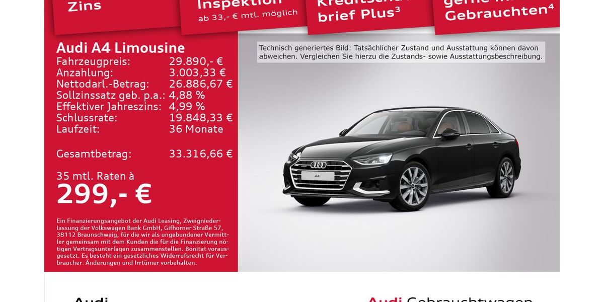 Audi A4 54.019 km 29.490 &euro; Dresden 01067